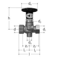 JRG, 6303, JRG LegioStop Robinet de remplissage avec soupape de retenue, PN 16