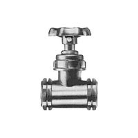 PLASSON, Robinet à soupape droite avec filetage intérieur, O-Ring NBR, 3405