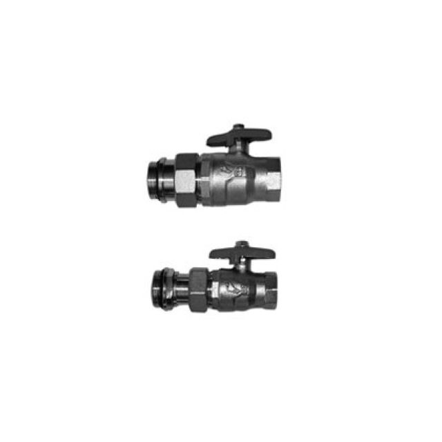 Profitec Kugelhahn-Set
1"x1" mit Flügelgriff
zu Kunststoffverteiler SBK3000