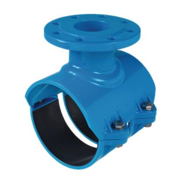 HAWLE HAKU-ANBOHRSCH. PE / PVC
5230    FLANSCH DN80   250 MM