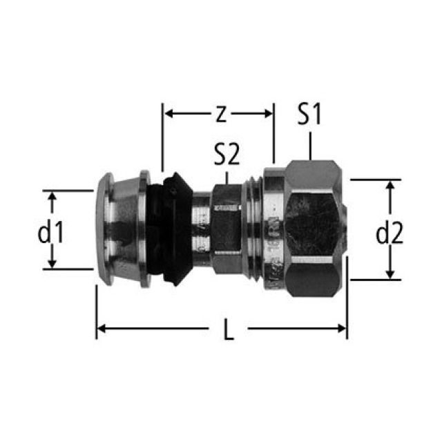 OPTIFLEX-FLOWPRESS ÜBERGANG
FORMST. ALT/NEU 84235.22 20MM