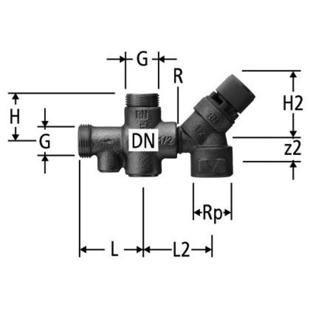 GROUPE DE SURETE    DN 20
NU 13025.35