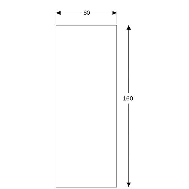GIS-Pro Paneel 160x60cm
461.708.00.2