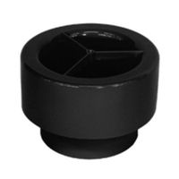 Raccordement pour cape cheminée