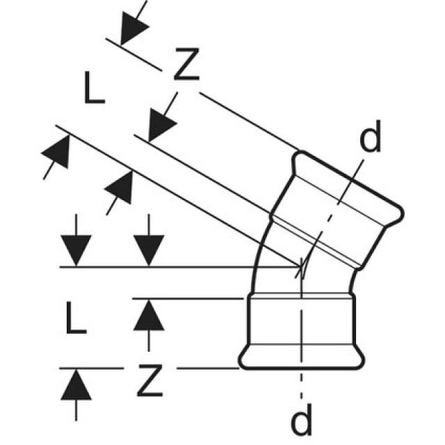 MPF-S BOGEN 30°
36121                    15 MM