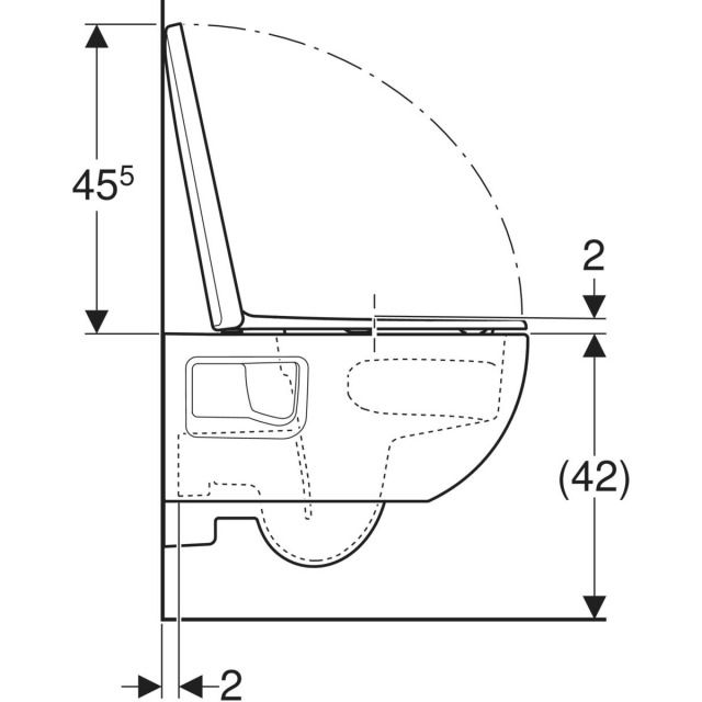Set complet pour système de WC
504.078 Renova avec plaque de
déclenchement: WC suspendu
TurboFlush, forme semi-fermée, avec
set antibruit, avec plaque de
déclenchement Sigma20 - angulaire, blanc