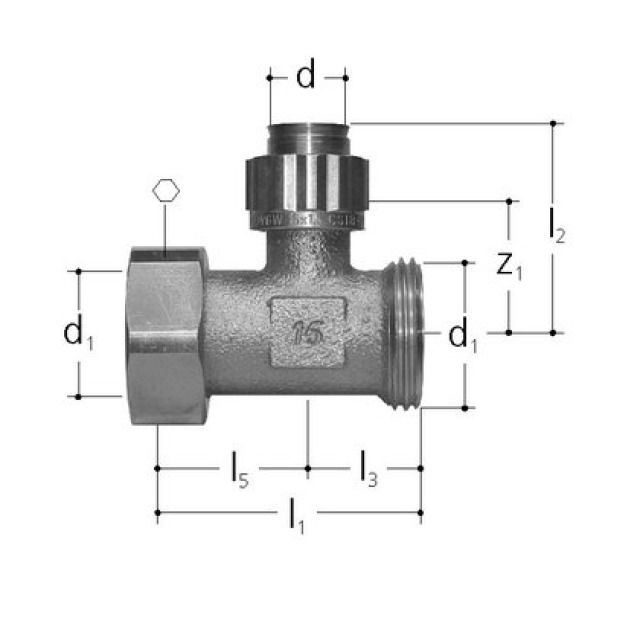 SANIPEX DISTRIBUTEUR A 1 DEPART
5420.016                 16 MM
