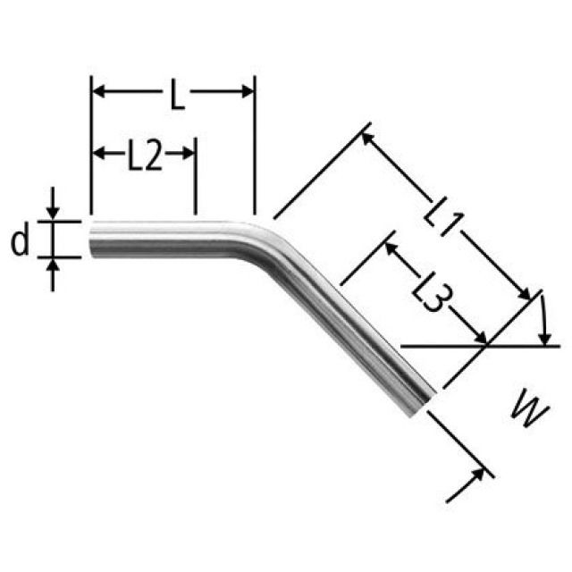 TUYAU OPTIPRESS CINTRE 45°
18MM   81083