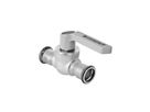 Mapress Robinet à bille acier inoxydable avec levier de déclenchement