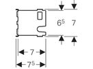 GIS-MONTAGEPLATTE F.UP-VENTILE
461.147            248 MM