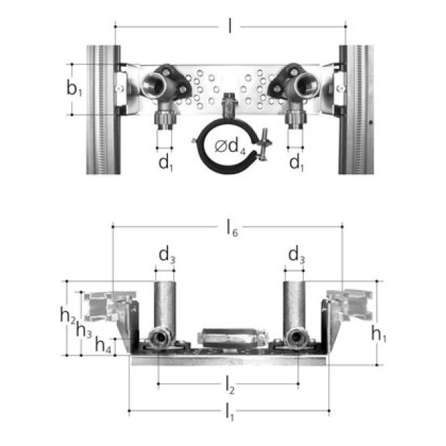 SAN ARMATURENPL. F. GIS PROFIL
5458.025 ARMATURENPLATTE F.GIS