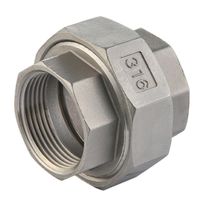 Inox, Manchon, joint plat