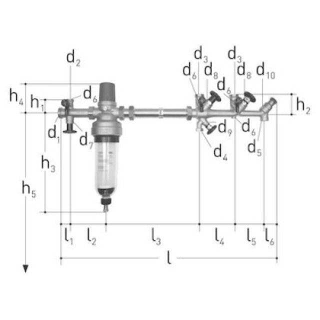 JRG LegioStop Batt. de distrib.
1531.480 1 1/2"-32-20-25-25