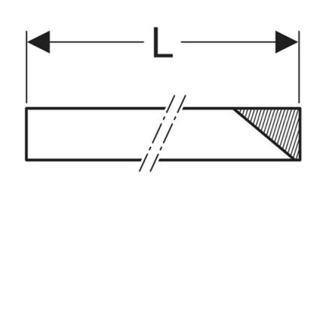 Bandage isolant en mousse PE
autocollant, 360 x 7 x 3 mm