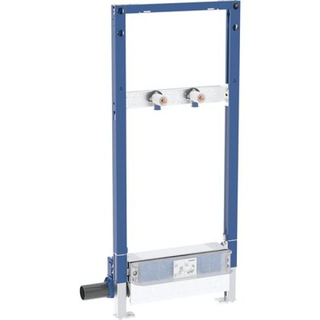 Wandablaufelement Geberit
Duofix für bodenebene Duschen
AP-Armaturen
Breite 50 cm, Höhe 130 cm
für Unterlagsbodenhöhe
am Einlauf 90-200 mm - höhenverstellbar, Fussstützen
Montagerahmen, Armaturenplatte
Abgangsstutzen  56 mm
ohne fertigbauset