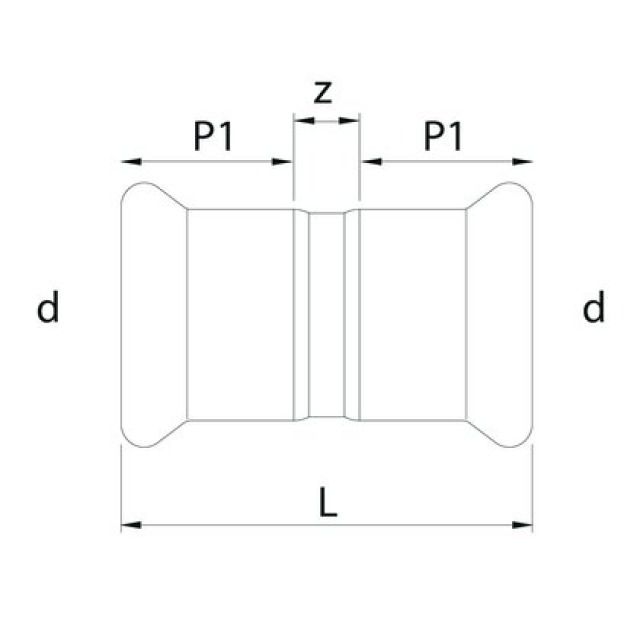 Profitec PressSteel
Press-Muffe, 88.9mm
