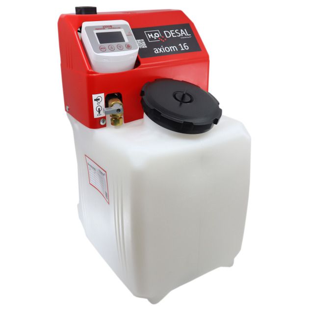 Elysator H2O DESAL® axiom 16L
Dispositif de réalimentation autom.
pour le maintien de la pression de
l'eau déminéralisée, des glycols
et de l'« eau de saumure ».