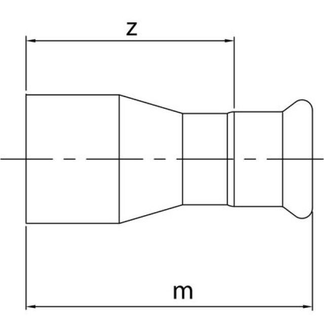 PROFITEC PRESSINOX - FIG. 14
PIÈCE DE RÉDUCTION 76.1 - 42MM