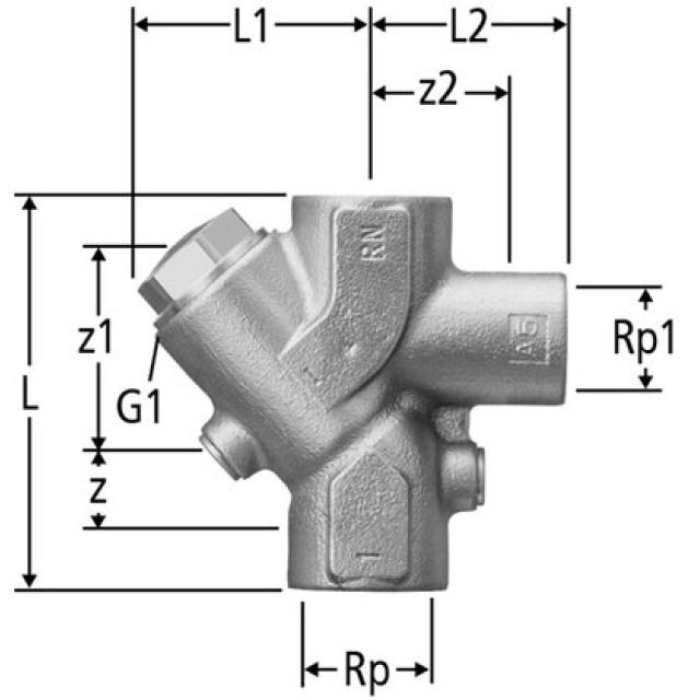 RN-RUECKFLUSSVERHINDERER PN 16
15106.05                  3/4"
