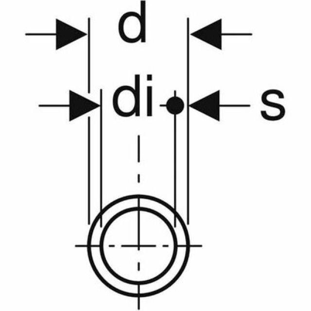TUYAU MULTICOUCHE, EN BARRES
FLOWFIT 619.027 D=75MM L=5M