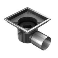 ACO, Corps de siphon horizontal, avec siphon anti-odeur, simple