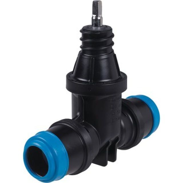 VANNE DE BRANCHEMENT AVEC 2610
MANCH À EMBOÎT PE D 32 MM POM