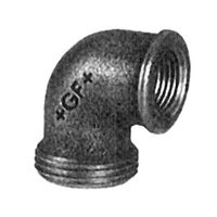 Equerre union à joint plat, 95, noir, (ET)