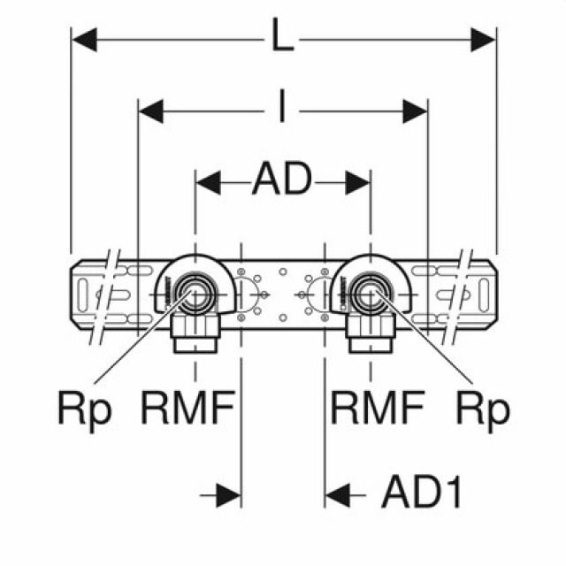 SET DE RACCORDEMENT MEPLAFIX
ROBINE. 20-1/2 N° 632.855.00.1