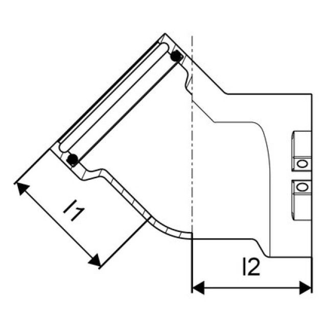 GF Uponor
RS coude 45° RS2-RS2
