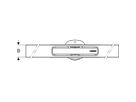 Rigole de douche CLEANLINE30
longueur 30-110 cm
largeur 4,3 cm
acier inoxydable brossé
Coloris:acier inoxydable polie