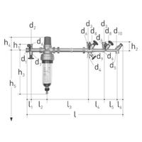 JRG, 1531, LegioStop Batterie de distribution complète, PN 16