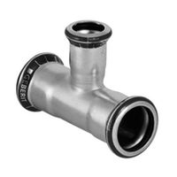 Geberit Mapress Té réduit acier inoxydable