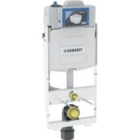 Geberit GIS, élément pour WC Sigma, 125 cm, avec rinçage hygiénique HS50, 1 entrée d'eau