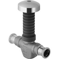 Mapress Robinet d'arrêt à encastrer avec rosace de recouvrement