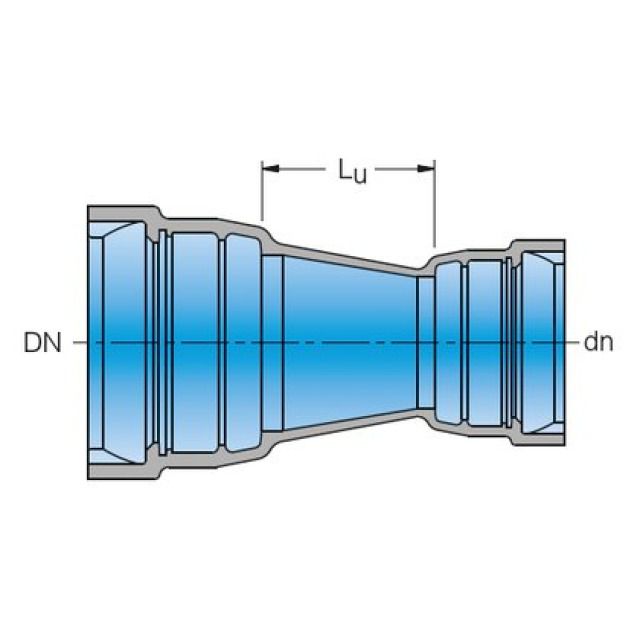 DUKTUS-STECKM.KALIBER BLS
TYP MMR VRS-T     DN 250 / 150