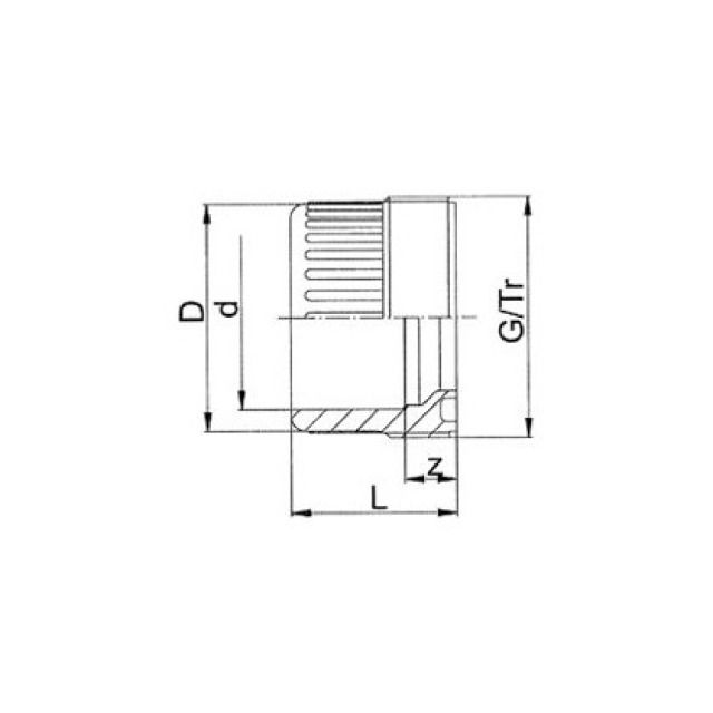 GF-PVC  NO 21.64.01    D   63
NO. 721.640.111