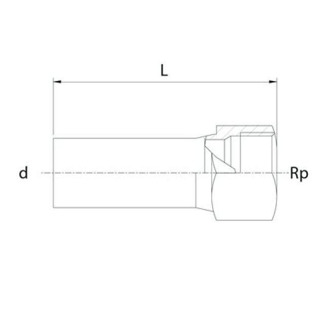 Profitec PressSteel
Absatzmuffe IG, 3/4"-22mm