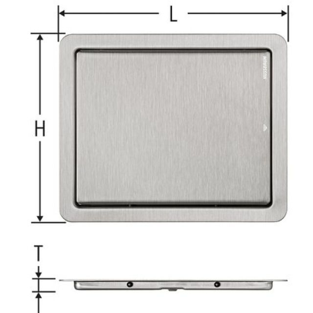 RN-ABDECKPL. ZU UP-BOX DOPPEL
70027.21, EDELSTAHL GEB.