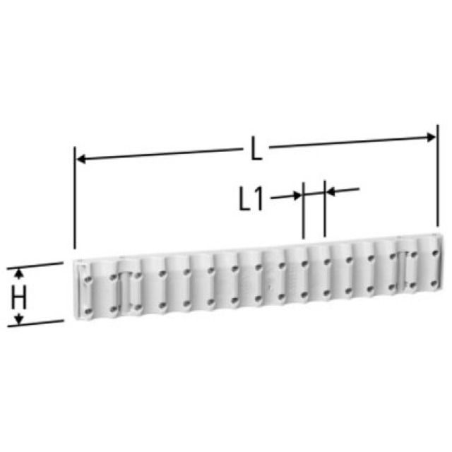 OPTIFLEX-MEHRFACH ROHRF-BALKEN
87059.21 15 ROHRF.   16- 20 MM
