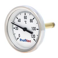 Thermomètre bimétallique standard Profitec Ø63mm