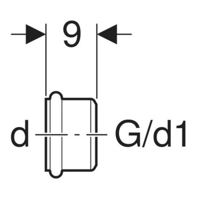 GEBERIT DOUILLE A BRASER
159.623         40 MM - 1 1/2"
