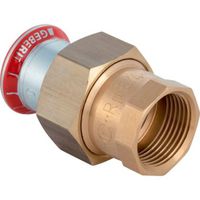 Raccord union Mapress acier carbone avec filetage intérieur