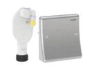 Geberit, Siphon encastré pour appareils, avec un raccord et plaque de recouvrement