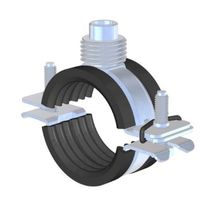 Collier universel Inox avec isolation acoustique et fermeture rapide