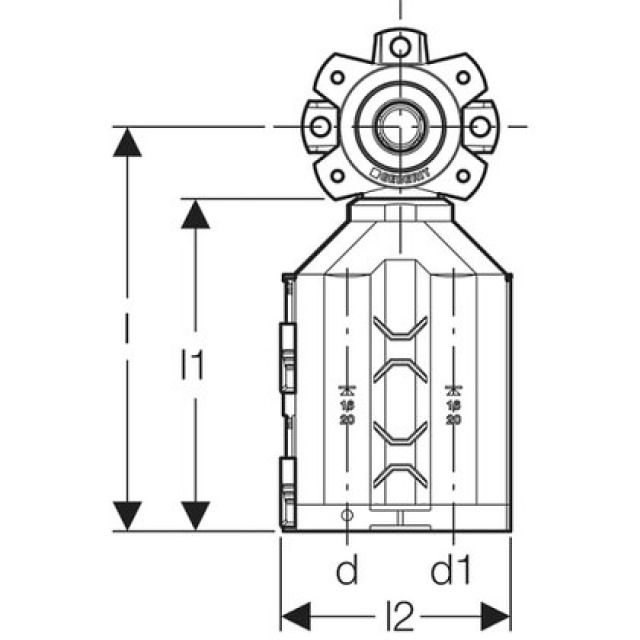 PFIT DOPPELANSCHLUSSDOSE 90°
650.483         16-16- RP 1/2"