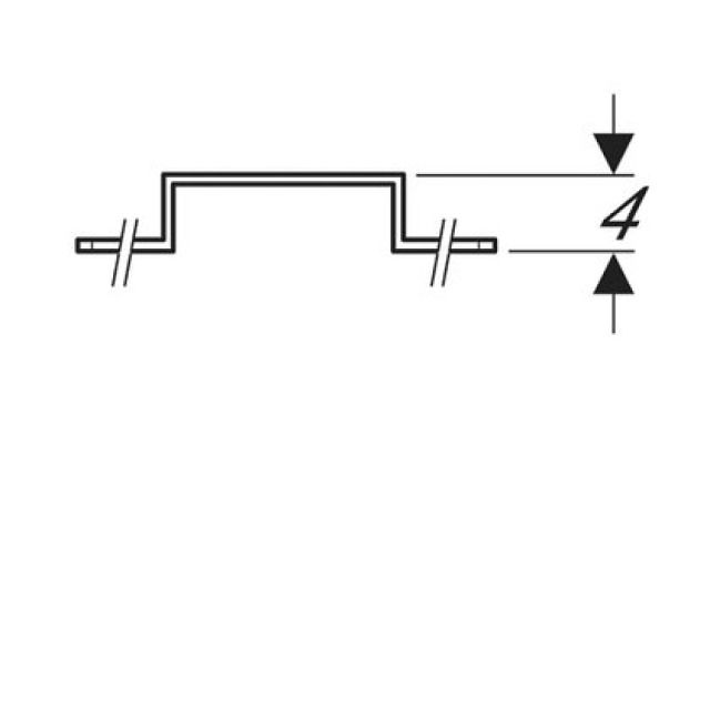 MEPLA-MONTAGEPLATTE 2-F.LANG
601.731         AD= 100+120 MM