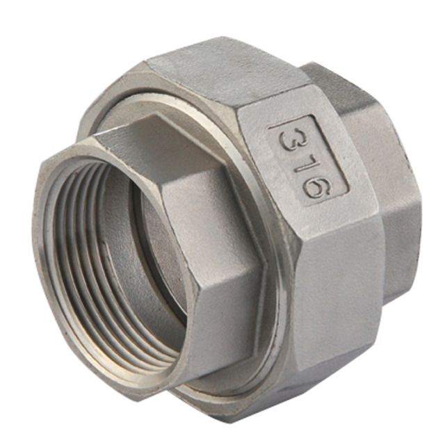 Raccord de tube F/F
1/2", à joint plat
Acier inoxydable (1.4408)