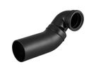Geberit PE-HD, Coude de raccordement 90° pour WC suspendu, contre-coudé à droite, avec extension