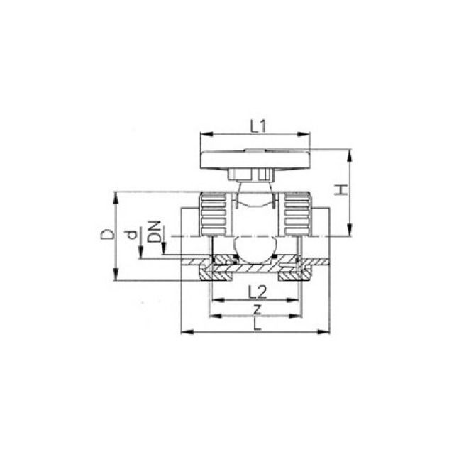 GF PVC-U DOSIERKUGELH. EPDM
161 523 402              20 MM