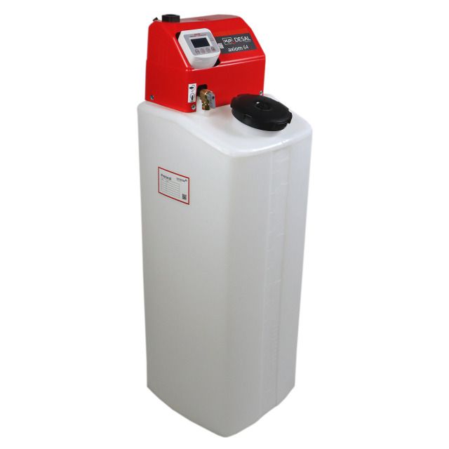 Elysator H2O DESAL® axiom 16L
Dispositif de réalimentation autom.
pour le maintien de la pression de
l'eau déminéralisée, des glycols
et de l'« eau de saumure ».